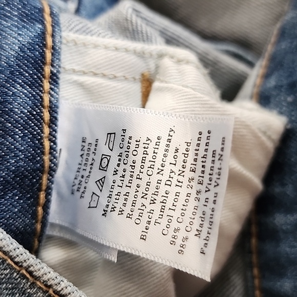 Everlane the cheeky Jean size 32 raw Hem - Picture 6 of 6